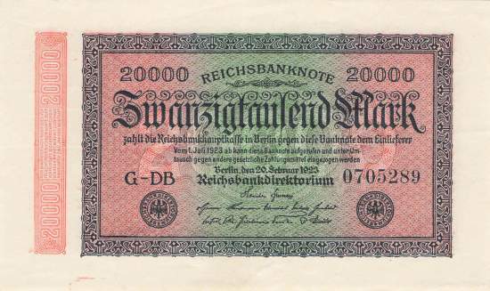 20000 Mark 1923